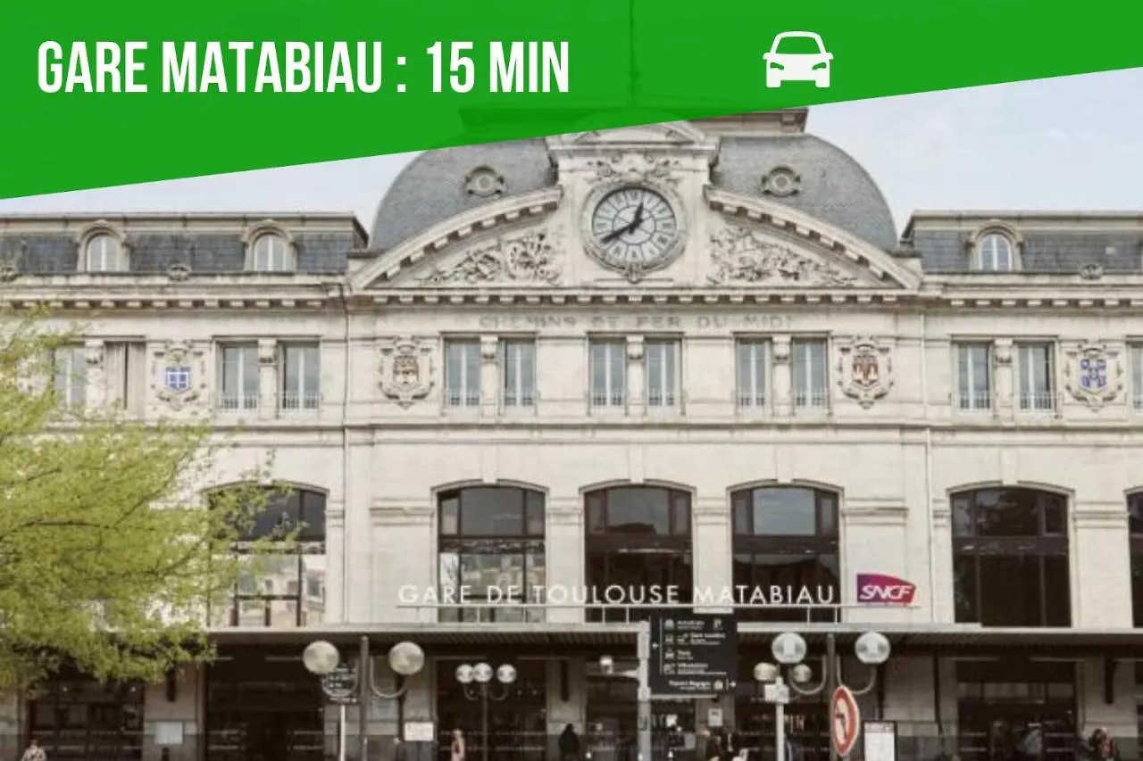 Expat Renting - Le Boheme Zen - Proche Airbus Apartment Colomiers France