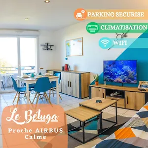Le Beluga – Proche Airbus Appartement